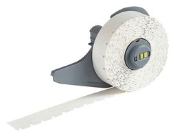 BRADY M7C-475-412 Label Printer Tag, Non-Adhesive, White, 50' x 0.48", PP (Polypropylene)
