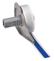 BRADY M7C-500-595-BL Label Printer Tape, Adhesive, Blue, 50' x 0.5", Vinyl