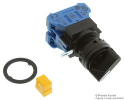IDEC HW1S-2TF20 Rotary Switch, 2 Position, 2 Pole, 90 °, 10 A, 600 V, HW Series