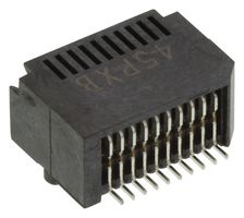 AMPHENOL COMMUNICATIONS SOLUTIONS 10099099-111LF I/O Connector, 20 Contacts, Receptacle, SFP, Surface Mount, PCB Mount