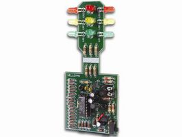 VELLEMAN MK131 Hobby Project Kit, Traffic Lights, 4 Directions, Red/Yellow/Green, Set Sequence