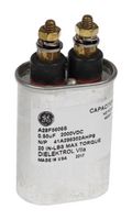 GE A28F5606S Power Film Capacitor, Film / Foil PP, Can, 0.5 µF, ± 10%, Snubber, Panel Mount