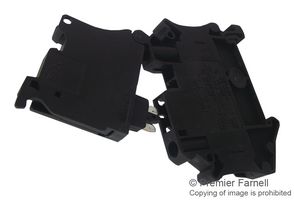PHOENIX CONTACT 3046032 DIN Rail Mount Terminal Block, Fused, 2 Positions, 26 AWG, 10 AWG, 6 mm², Screw, 6.3 A