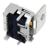 AMP - TE CONNECTIVITY 1-1747981-1. HDMI Connector, R/A, 19 Contacts, Receptacle, Surface Mount, Surface Mount Right Angle