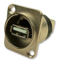 CLIFF ELECTRONIC COMPONENTS CP30110 USB Adapter, USB Type A Receptacle, USB Type B Receptacle, USB 2.0