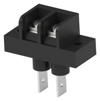 TE CONNECTIVITY - AMP 2-1437662-3 PCB Mount Barrier Terminal Block, 9.53 mm, 1 Row, 2 Positions, 22 AWG, 12 AWG, 20 A