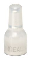 IDEAL 30-645 Closed End Splice, 48 Series, Crimp, 22 AWG, 14 AWG, White