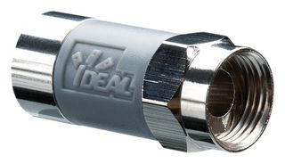 IDEAL 85-068 RF / Coaxial Connector, F Coaxial, Straight Plug, Compression, 75 ohm, RG6