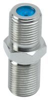 IDEAL 85-340 RF / Coaxial Adapter, F, Jack, F, Jack, Straight Adapter, 75 ohm