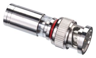 IDEAL 89-047 RF / Coaxial Connector, BNC Coaxial, Straight Plug, Compression, 75 ohm, RG59, Nickel