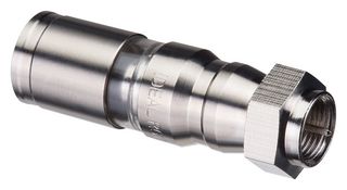 IDEAL 92-212 RF / Coaxial Connector, F Coaxial, Straight Plug, Compression, 75 ohm, RG11, RG11Q Plenum