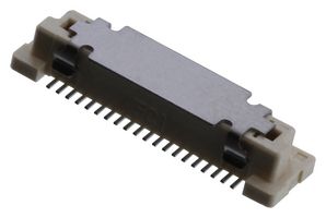 AMPHENOL COMMUNICATIONS SOLUTIONS 61082-041409LF Mezzanine Connector, Receptacle, 0.8 mm, 2 Rows, 40 Contacts, Surface Mount, Copper, Nickel