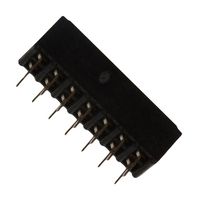 AMPHENOL COMMUNICATIONS SOLUTIONS 63453-114LF PCB Receptacle, Board-to-Board, 2 mm, 2 Rows, 14 Contacts, Through Hole Straight