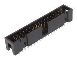 AMPHENOL COMMUNICATIONS SOLUTIONS 66506-020LF Pin Header, Wire-to-Board, 2.54 mm, 2 Rows, 34 Contacts, Through Hole Straight