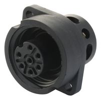 BINDER 09-4220-00-07 Circular Connector, Miniature Circular Connector, 693 Series, Panel Mount Receptacle, 7 Contacts