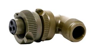 AMPHENOL INDUSTRIAL MS3108A14S-2S Conector Circular, Serie MIL-DTL-5015, MS3108 Series, Macho Ángulo Reca, 4 Contactos