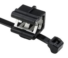 HELLERMANNTYTON 156-00878 Cable Tie, Nylon 6.6 HS (Polyamide 6.6 HS) (Heat Stabilised), Black, 200 mm, 4.6 mm, 45 mm, 50 lb