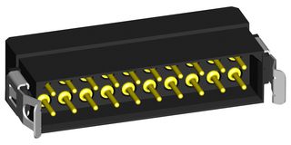 HARWIN M80-8120605 Rectangular Connector, Datamate L-Tek M80 Series, 6 Contacts, Plug, 2 mm, Crimp, 2 Row
