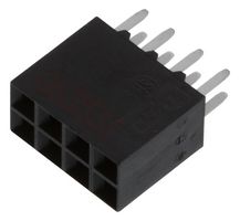 AMP - TE CONNECTIVITY 5-534206-4 PCB Receptacle, Board-to-Board, 2.54 mm, 2 Rows, 8 Contacts, Through Hole Mount