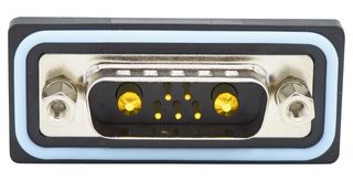 NORCOMP CDFR7W2113L212 Combination Layout D Sub Connector, IP67, NANOOK Series, DA-7W2, Plug, 7 Contacts