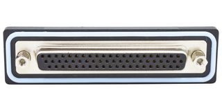NORCOMP HDF-V62-213L051 D Sub Connector, IP67, High Density, Receptacle, NANOOK Series, 62 Contacts, DC, Solder