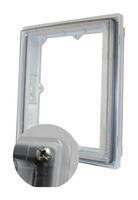 FIBOX AR IPW 108 SC T Inspection Window, Transparent Screw Cover, Fibox Enclosures, Polycarbonate, IP66