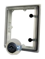 FIBOX AR IPW 1816 B T Inspection Window, Transp Cover w/DIN Key, Fibox Enclosures, Polycarbonate, IP66
