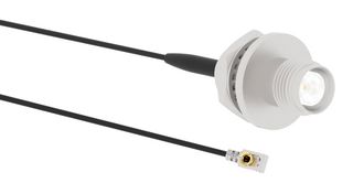 AMPHENOL RF 095-850-314-300 RF / Coaxial Cable Assembly, 11.8 ", 300 mm, 1.13mm Micro, TNC RP Bulkhead Jack