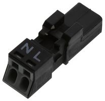 WAGO 890-212 Pluggable Terminal Block, 4.4 mm, 2 Positions, 1.5 mm², Clamp