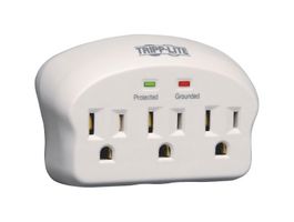 EATON TRIPP LITE SK3-0 Supresor de Picos de Voltaje, 3 Tomacorrientes, NEMA 5-15R, 15 A, 120 V, NEMA 5-15P