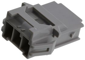 TE CONNECTIVITY 5-1971772-3 Connector Housing, Power Triple Lock Series, Receptacle, 3 Positions, 6 mm