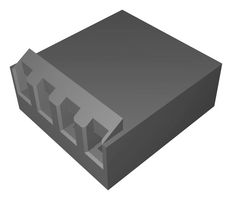 MOLEX 09-93-0400 Connector Housing, KK 396 3069 Series, Receptacle, 4 Positions, 3.96 mm