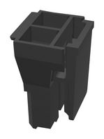 MOLEX 172672-2002 Connector Housing, Black, Super Sabre 172672 Series, Receptacle, 2 Positions, 7.5 mm