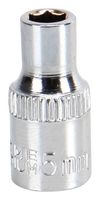 MULTICOMP PRO MP14-CRV05 Socket, Hex, 5mm, 1/4" Drive Size, Chrome Vanadium, DIN3120