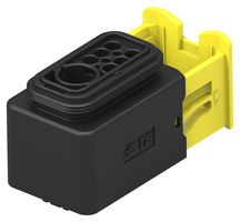 TE CONNECTIVITY 9-2331355-1 Automotive Connector Housing, HD MATEnet Series, Receptacle, 8 Positions