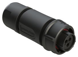 AMPHENOL SINE/TUCHEL FLS6BS12N3S03 Circular Connector, Standard Circular Connector, ecomate Aquarius Fathom Lock Series