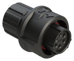 AMPHENOL SINE/TUCHEL FLS610N6SHEC03 Circular Connector, Standard Circular Connector, ecomate Aquarius Fathom Lock Series