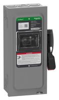 SQUARE D BY SCHNEIDER ELECTRIC VH361 Desconector de Interruptor, Fusible, 3PST-NA, 3 polos, 600 V, 30 A, NEMA 1, Montaje Superficial
