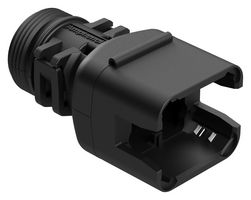 AMPHENOL SINE/TUCHEL ATBS-243-0805 Connector Backshell, 8Pos, Backshell, Amphenol AT Series Plug Connectors, 180°