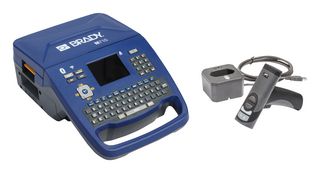 BRADY 176711 Label Printer Kit, 300Dpi, Workstation, Handled Scanner, Rechargeable Battery, Guide, USB Cable