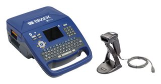 BRADY 176727 Label Printer Kit, 300Dpi, Workstation, Handled Scanner, Rechargeable Battery, Guide, USB Cable
