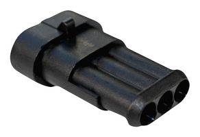 BULGIN LIMITED PX2000P03BK Carcasa de Conector Automotriz, PX20 Series, Macho, 3 Posiciones