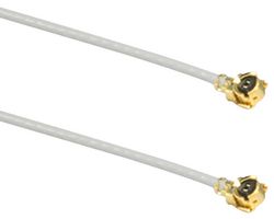 LINX - TE CONNECTIVITY CSI-UFFR-100-UFFR Cable RF / Coaxial ensamblado, 0.3 ft, 100 mm, 1.13mm, U.FL Plug, U.FL Macho, 50 ohm