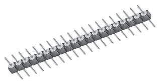 SAMTEC TS-107-T-A-1 Cabezal de Pin, Terminal Maquinada de Precisión, Tarjeta-a-Tarjeta, 2.54 mm, 1 Líneas, 7 Contactos