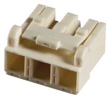 TE CONNECTIVITY - AMP 3-2232875-1 Connector Housing, Housing, GIC Series, Plug, 3 Positions, 6 mm, Crimp Contacts