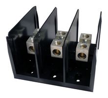 MARATHON SPECIAL PRODUCTS 1343572 Panel Mount Barrier Terminal Block, 200 A, 600 V, 3 Pole, 1, Screw, 000 AWG