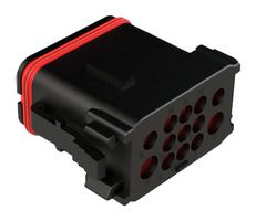 AMPHENOL SINE/TUCHEL AT1612-13SB Automotive Connector Housing, AT Series, Plug, 13 Positions