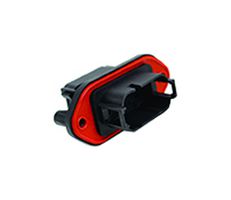 AMPHENOL SINE/TUCHEL AT1612-13PB-RDG Automotive Connector Housing, AT Series, Receptacle, 13 Positions