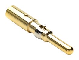 AMPHENOL SINE/TUCHEL MP10B23F Circular Connector Contact, MagnaMate Mini Series, Pin, Crimp, 10 AWG, 12 AWG