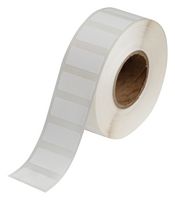 BRADY J20-256-7425J Label, Lab, Inkjet Printable, 15.24mm H x 33.02mm W, Polypropylene, White, 1500